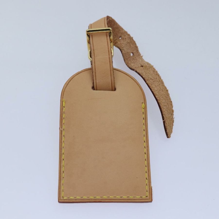 【日本直送】路易威登 Powanie 姓名標籤肩帶皮革套裝 米色 LV 正品 81023-16