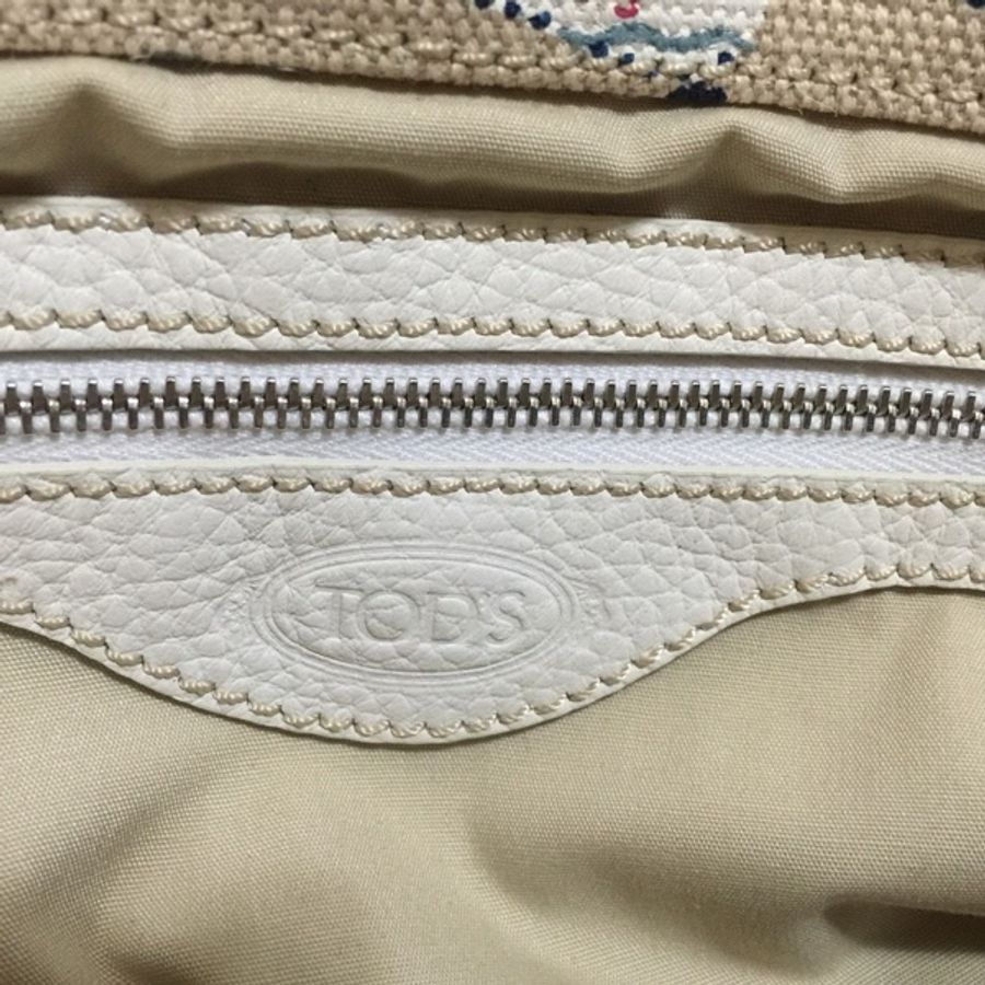Tod’s 夏天丹寧布 海灘包-11