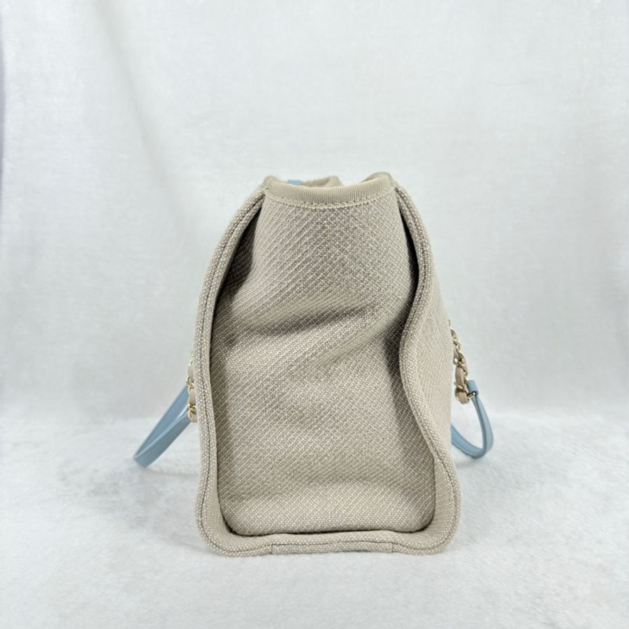 香奈兒 Chanel Deauville Bag 新款沙灘包 托特包 肩背包-13
