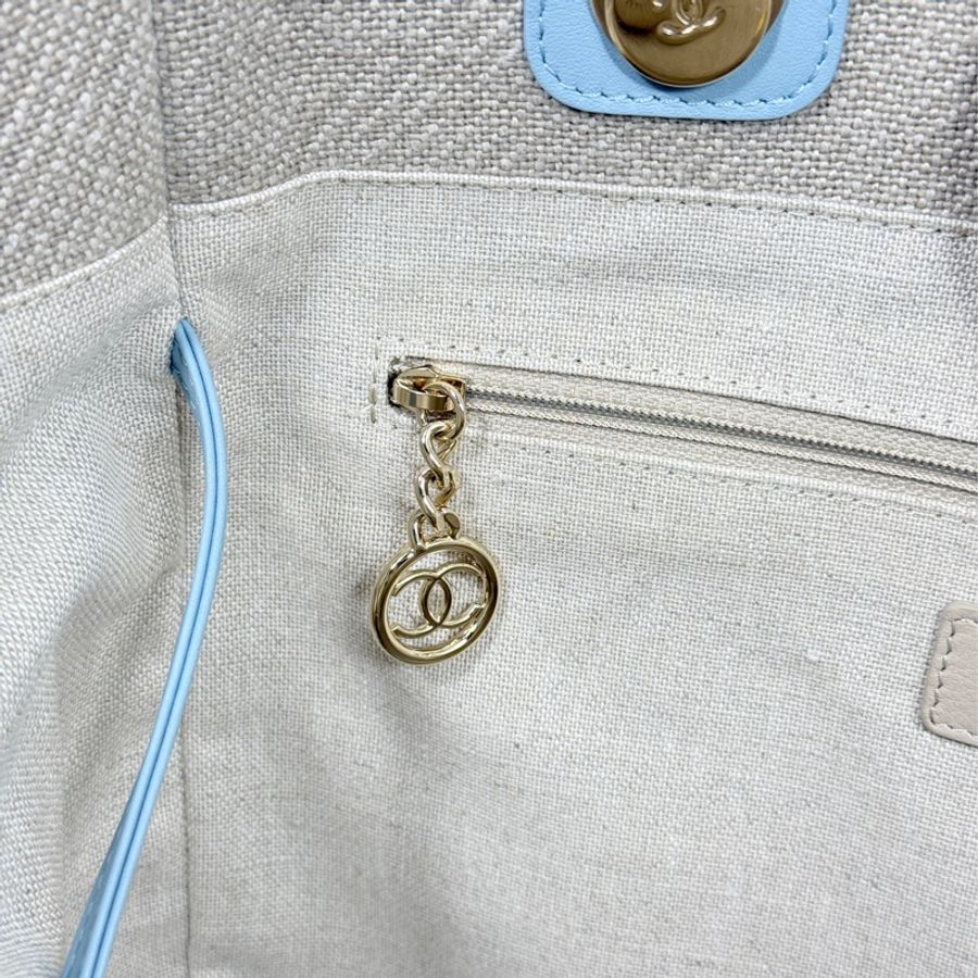 香奈兒 Chanel Deauville Bag 新款沙灘包 托特包 肩背包-20