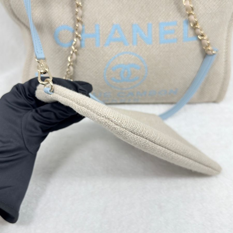 香奈兒 Chanel Deauville Bag 新款沙灘包 托特包 肩背包-35