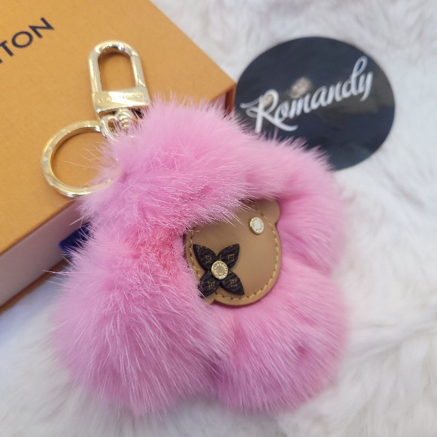 Louis Vuitton Vivienne Fur 鑰匙扣-4