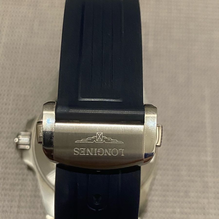 浪琴 HYDROCONQUEST GMT 藍色面盤 陶瓷錶圈-8
