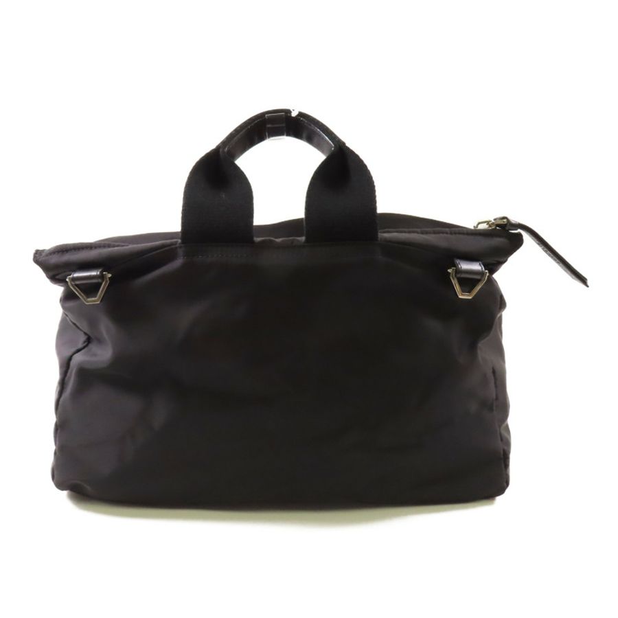 GIVENCHY 【激減優惠】尼龍Shoulder Bag銀扣手挽肩背兩用袋-1