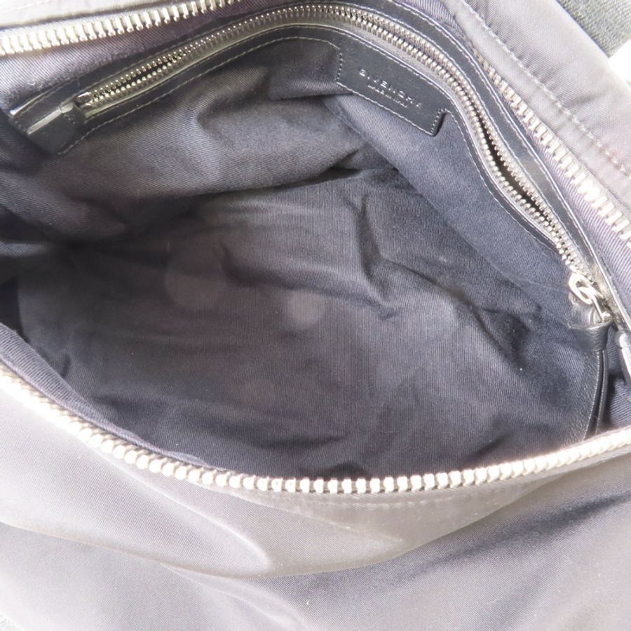 GIVENCHY 【激減優惠】尼龍Shoulder Bag銀扣手挽肩背兩用袋-6