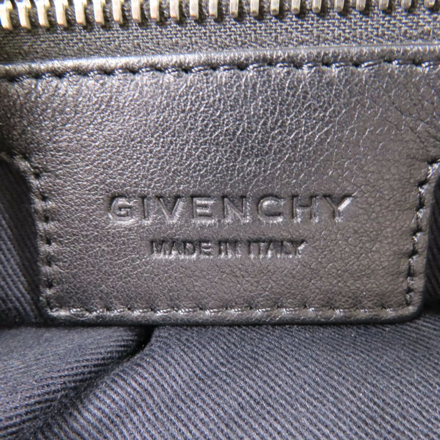 GIVENCHY 【激減優惠】尼龍Shoulder Bag銀扣手挽肩背兩用袋-7