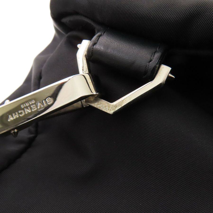 GIVENCHY 【激減優惠】尼龍Shoulder Bag銀扣手挽肩背兩用袋-14