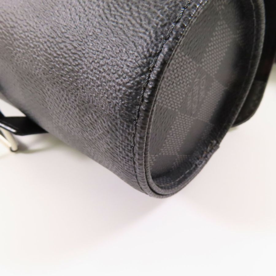 LOUIS VUITTON Damier Graphite Watch Case銀扣手錶盒-11