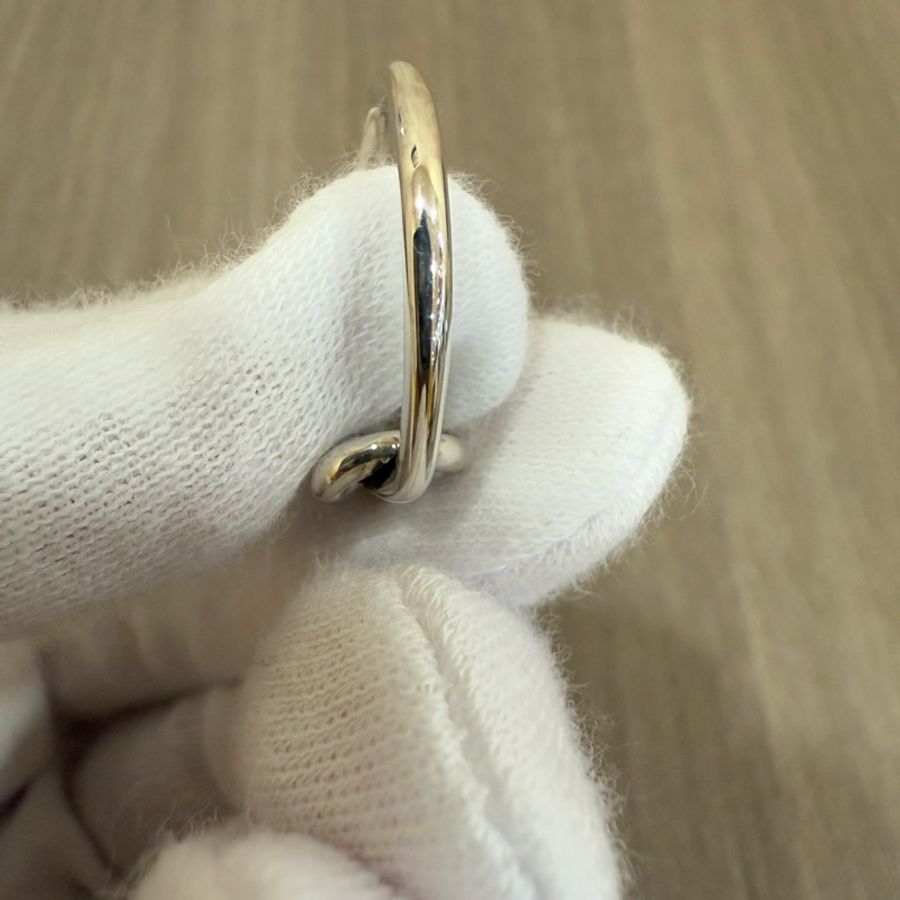 Tiffany 925純銀 18K金 球形 戒指-6