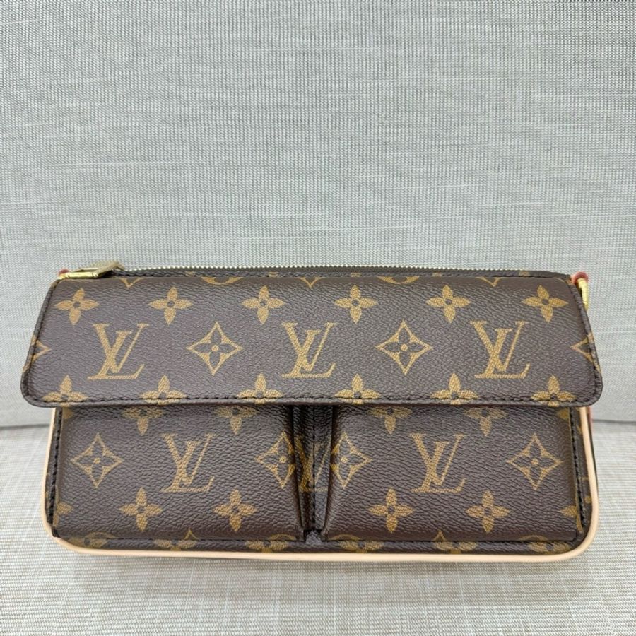 LV M46999 Vivacité 新款駱駝包 肩背包 斜背包-5