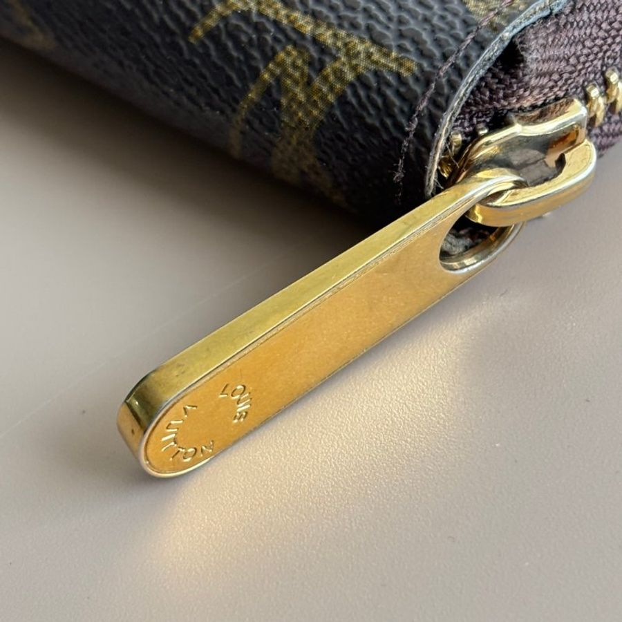 ::LOUIS VUITTON:: LV M60017 Monogram Zippy經典花紋圓形拉鍊長夾-2