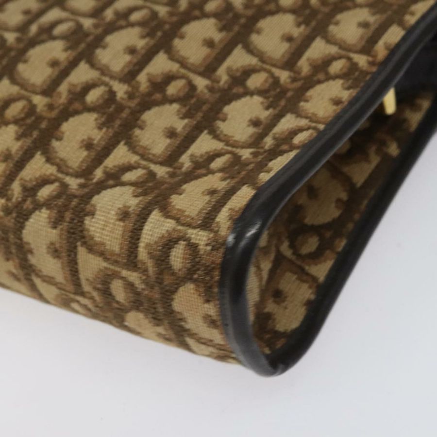 【日本直送】Christian Dior Trotter帆布肩背包 棕色 正品 114870-15