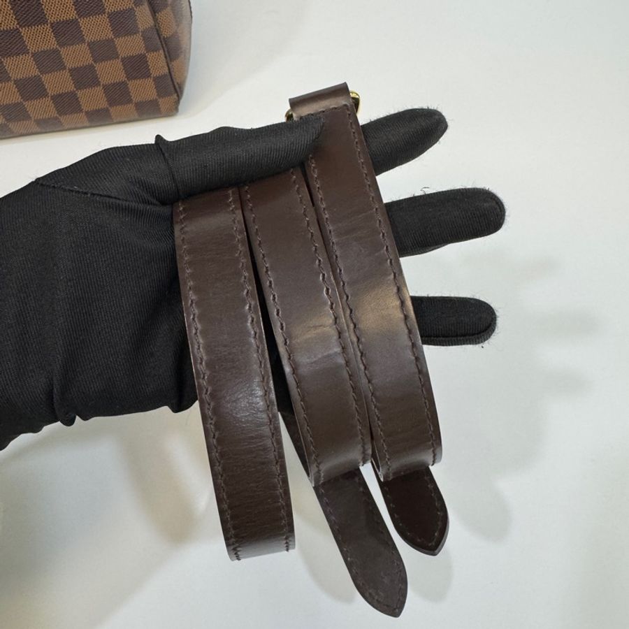 LV棋盤格speedy30cm背帶款N40590-21