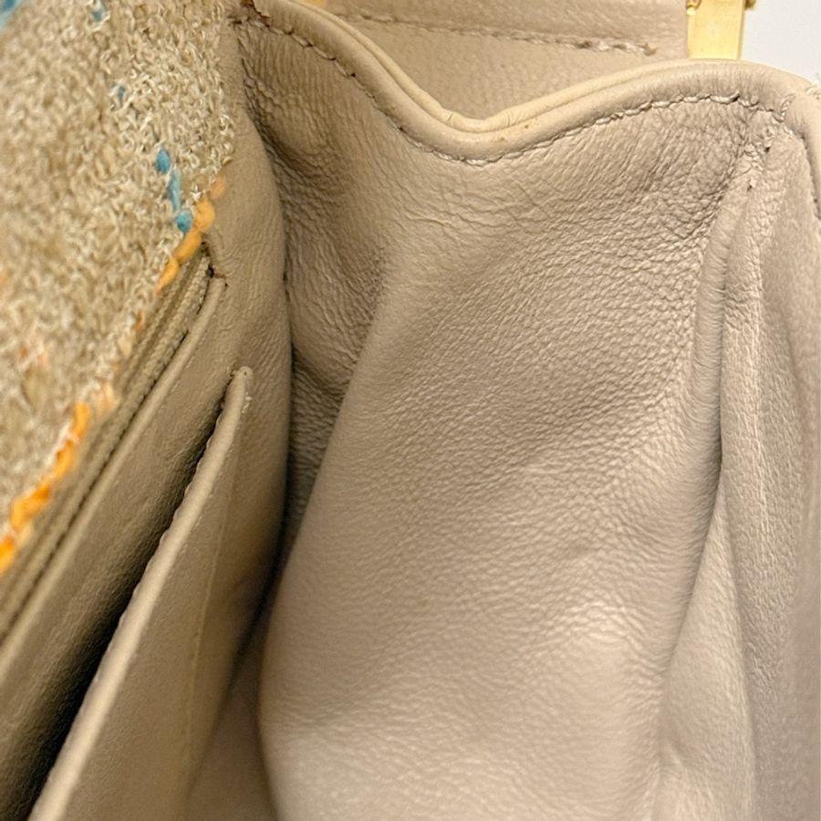 🍒CHANEL 2.55WOOLIN肩背/手提,沒用過的瑕疵閒置包 2F250324-1-19