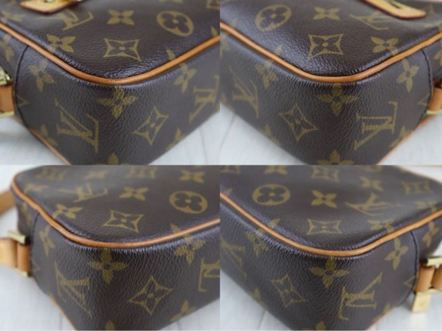 「JL精品代購」 95新 LV Monogram Cite PM 開口笑 肩背包-6