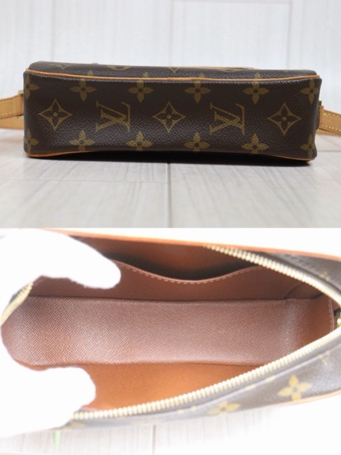 「JL精品代購」 95新 LV Monogram Cite PM 開口笑 肩背包-7
