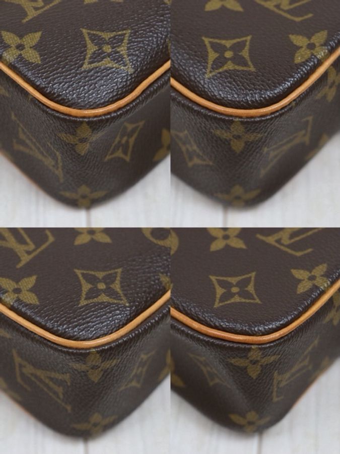 「JL精品代購」 95新 LV Monogram Cite PM 開口笑 肩背包-8