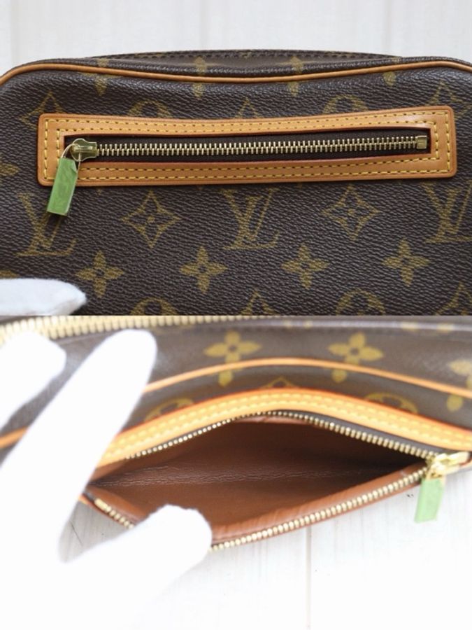 「JL精品代購」 95新 LV Monogram Cite PM 開口笑 肩背包-9