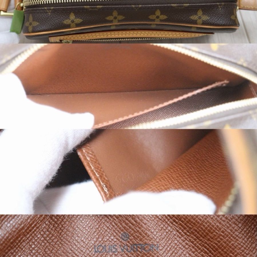 「JL精品代購」 95新 LV Monogram Cite PM 開口笑 肩背包-10