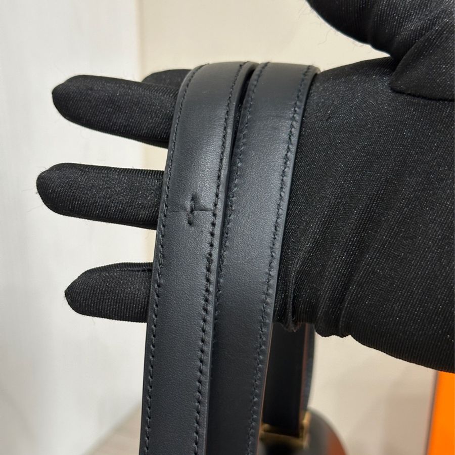已售出)#Hermes #Constance #Constance24 🈶購證 五金帶膜#肩背包 #斜背包 黑金Box皮-27