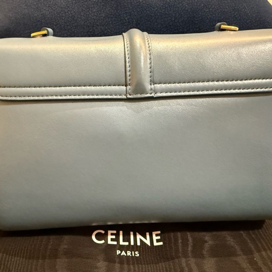 Celine teen soft 16丹寧藍-7