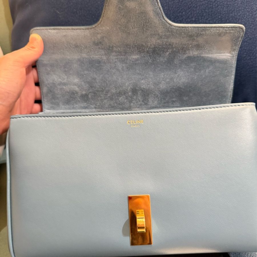 Celine teen soft 16丹寧藍-14