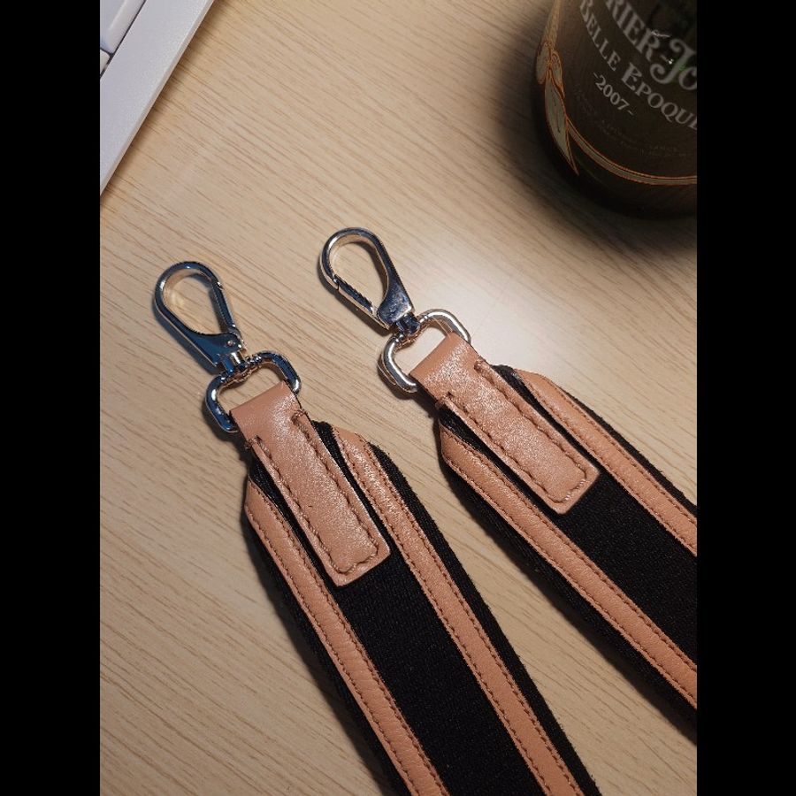 TOD’S 粉膚色牛皮拉鍊豆豆包 肩背包斜背包 兩用包-30