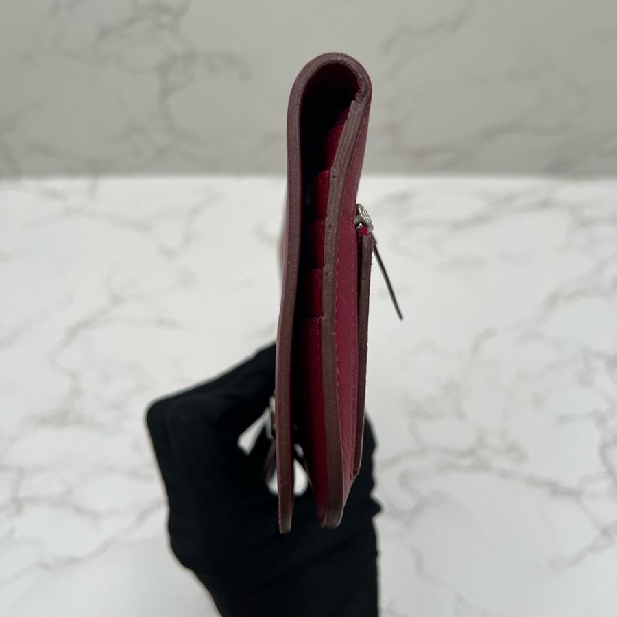💗香緹國際精品💗 HERMES 219 愛馬仕 | Dogon 桃紅長夾 養馬入門 萬元擁有愛馬仕-2