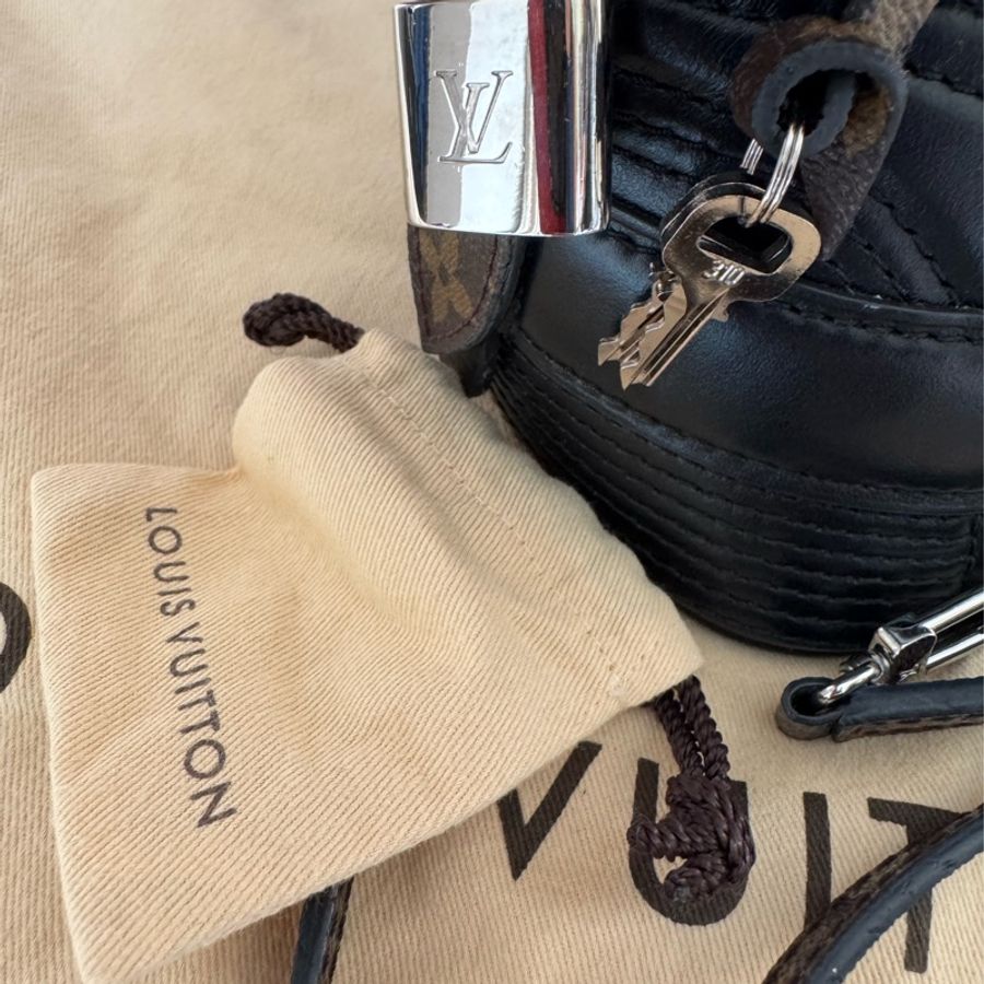 限量版LV Limited Edition Shiny Monogram Canvas Alam PM Bag-17