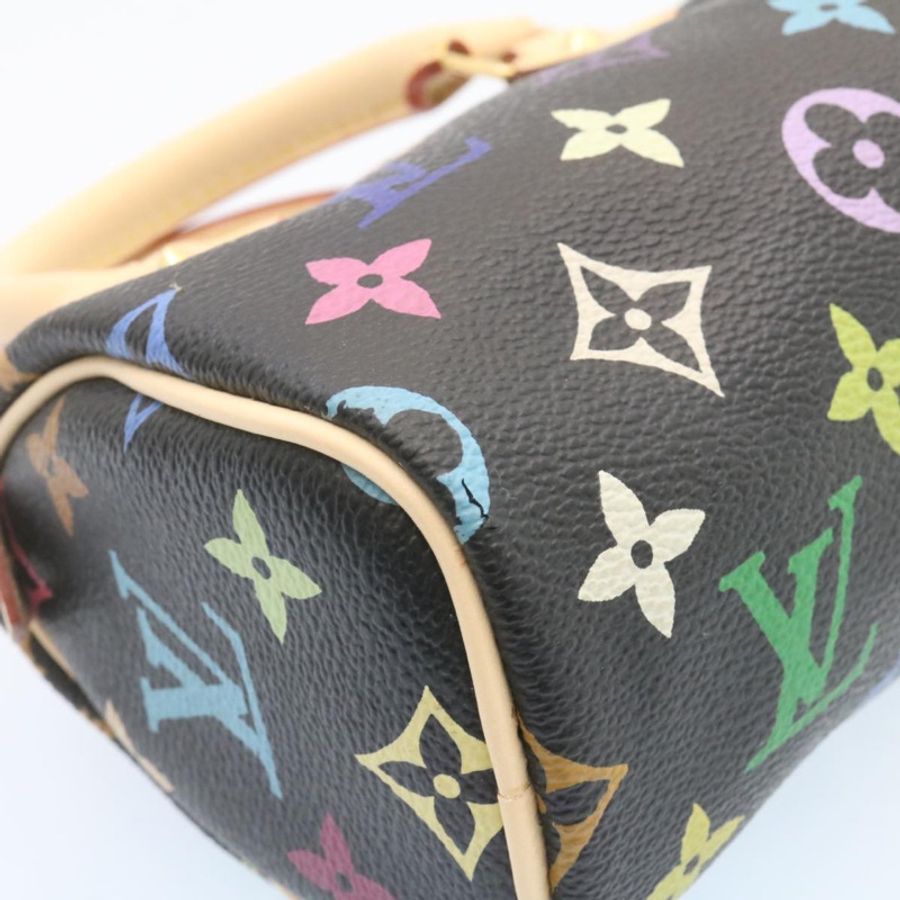 【日本直送】路易威登 Monogram 多色迷你 Speedy 手提包黑色 M92644 正品 26986AM-8