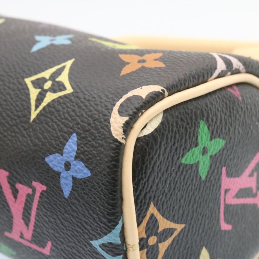 【日本直送】路易威登 Monogram 多色迷你 Speedy 手提包黑色 M92644 正品 26986AM-9