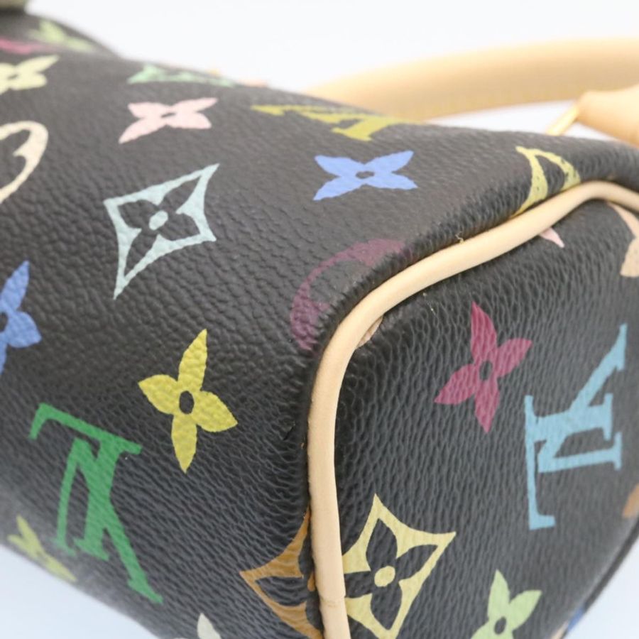 【日本直送】路易威登 Monogram 多色迷你 Speedy 手提包黑色 M92644 正品 26986AM-11