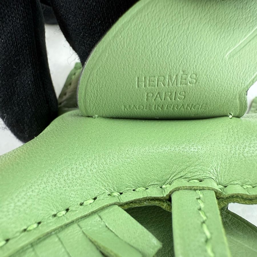 愛馬仕 Hermès RODEO PM Criquet 牛油果綠 小飛馬 吊飾 掛飾-5