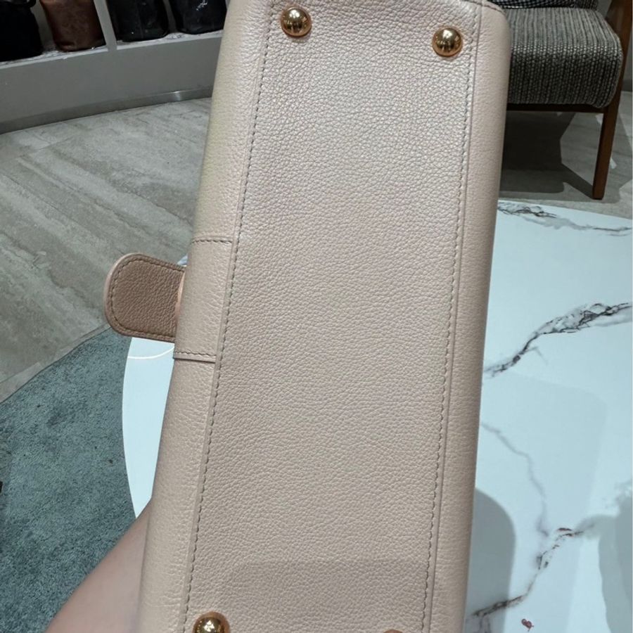 Delvaux 橫版 brilliant 粉紅色-10