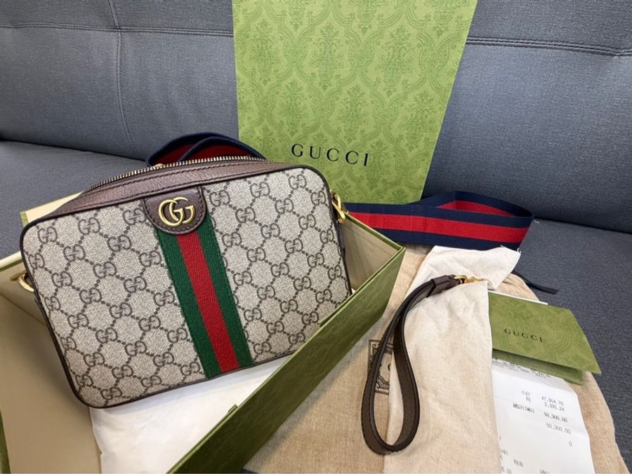 Gucci OPHIDIA小斜挎包-1