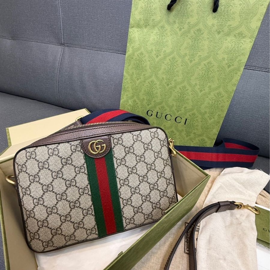 Gucci OPHIDIA小斜挎包-2