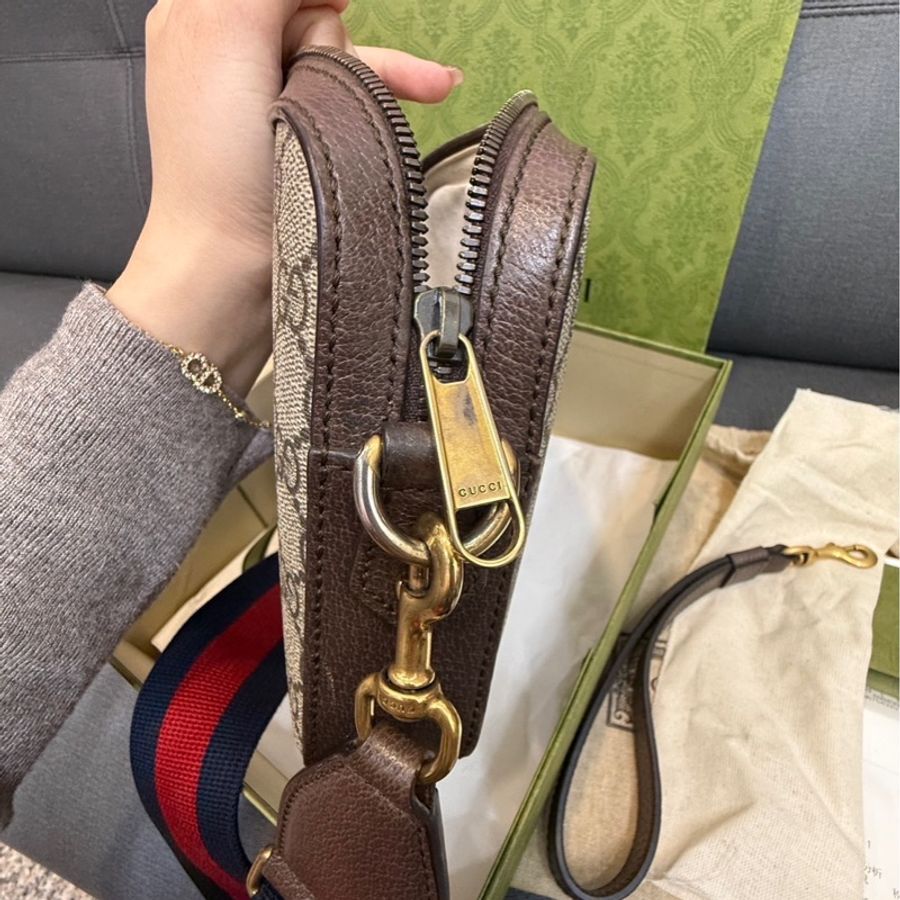 Gucci OPHIDIA小斜挎包-16