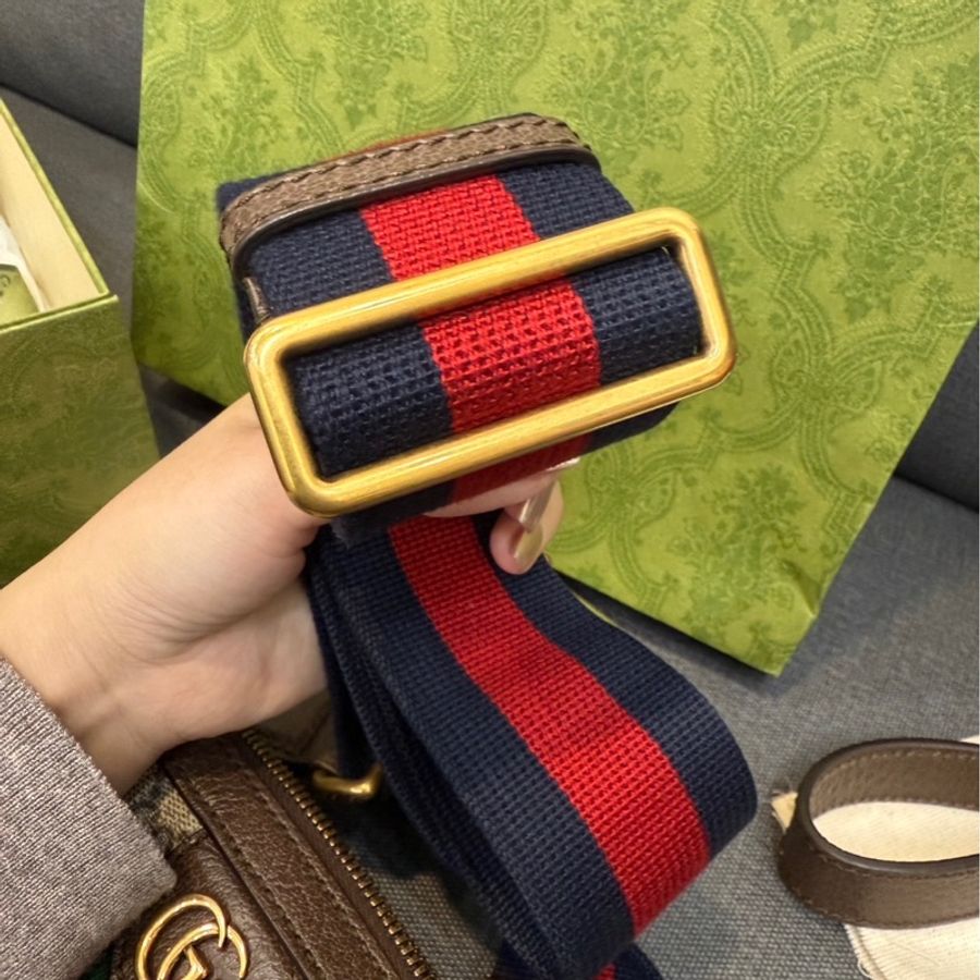 Gucci OPHIDIA小斜挎包-20
