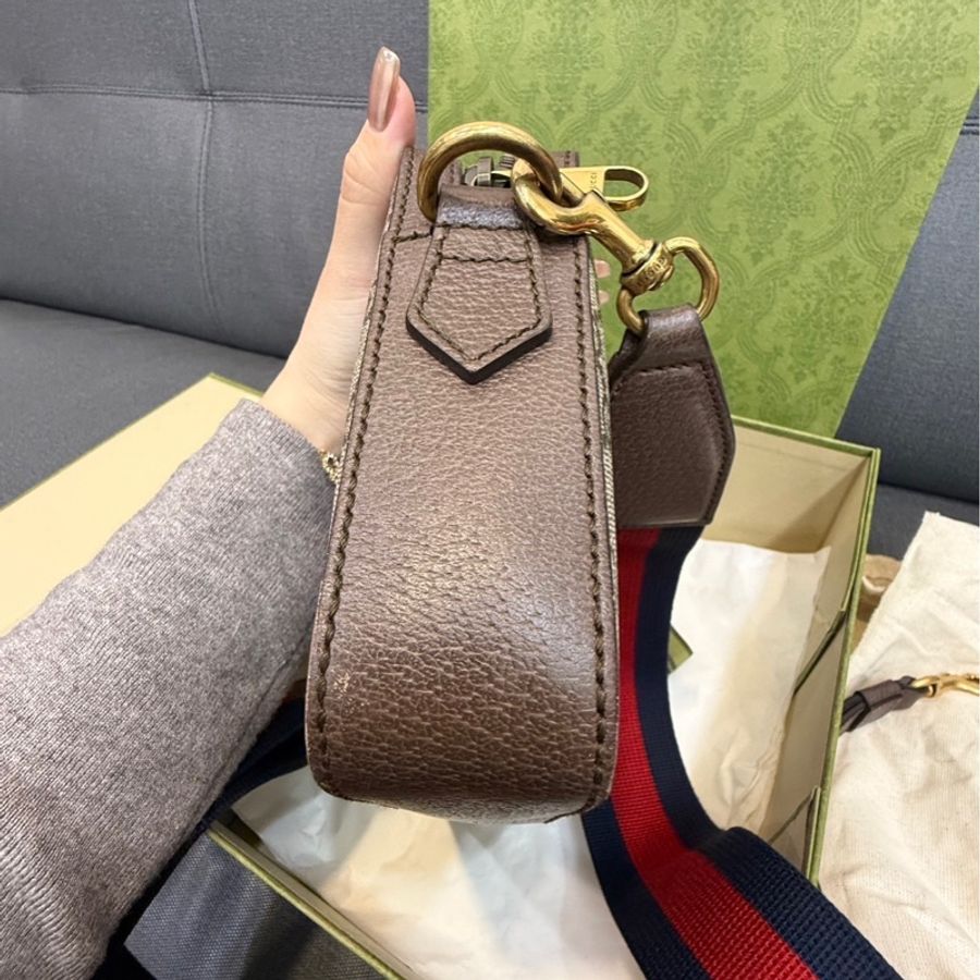 Gucci OPHIDIA小斜挎包-26