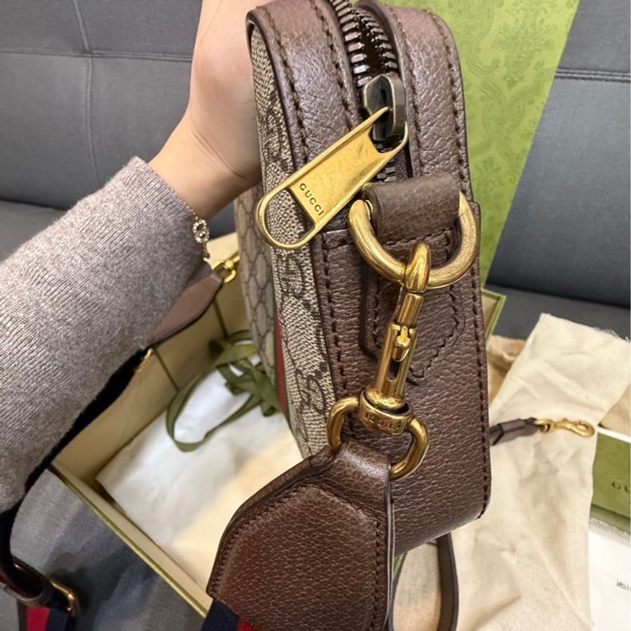 Gucci OPHIDIA小斜挎包-29