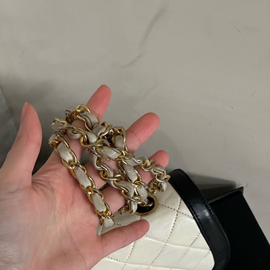 子母包,買一送一的感覺呀😍 #香奈兒#熊貓拼色🐼 #cf #24k金 #chanel-7