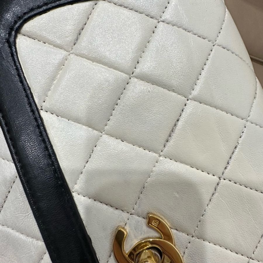 子母包,買一送一的感覺呀😍 #香奈兒#熊貓拼色🐼 #cf #24k金 #chanel-25
