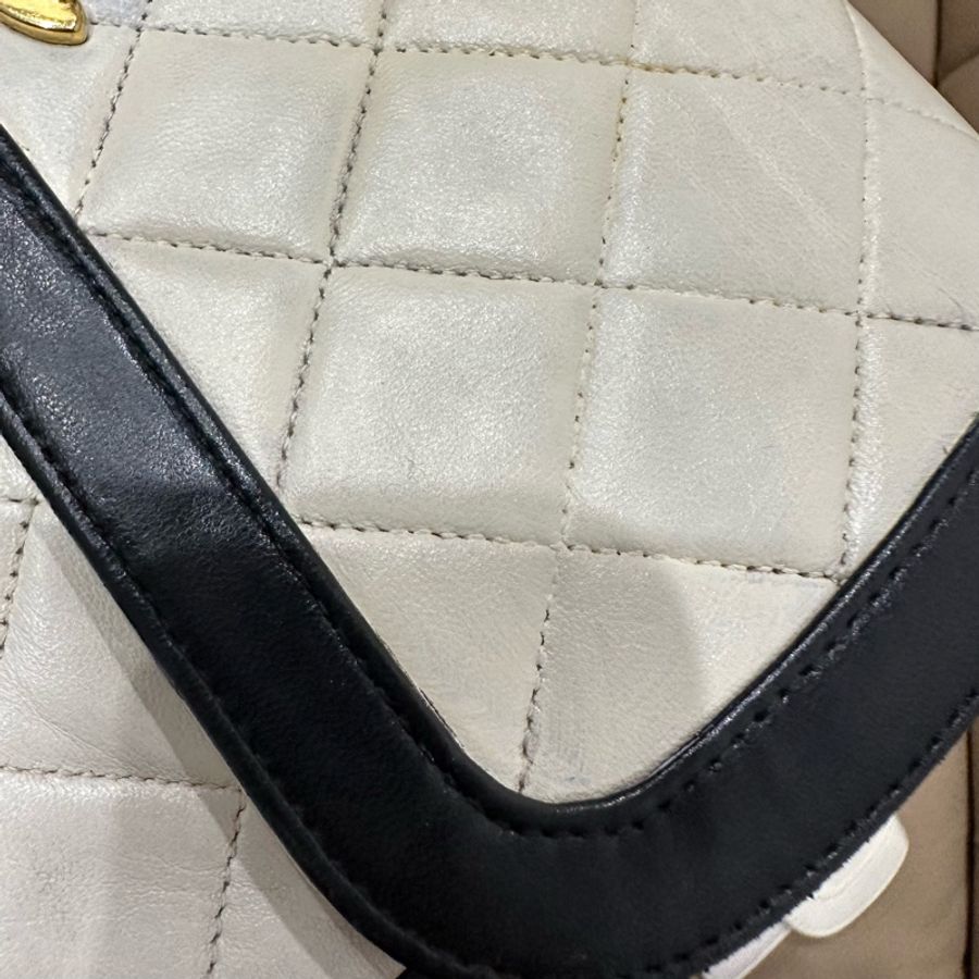 子母包,買一送一的感覺呀😍 #香奈兒#熊貓拼色🐼 #cf #24k金 #chanel-26