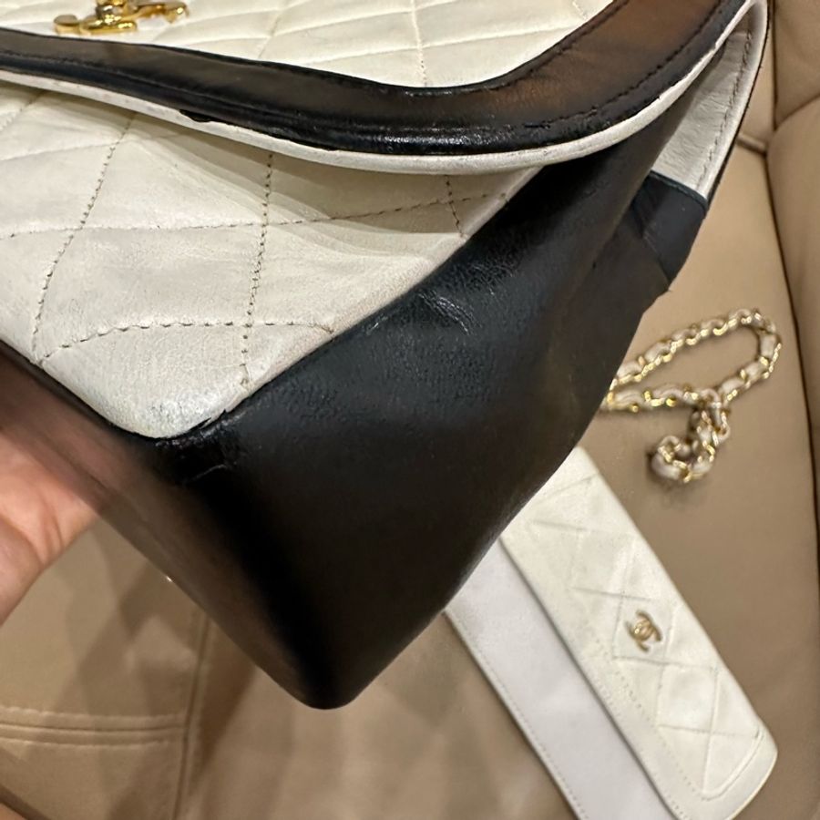 子母包,買一送一的感覺呀😍 #香奈兒#熊貓拼色🐼 #cf #24k金 #chanel-27