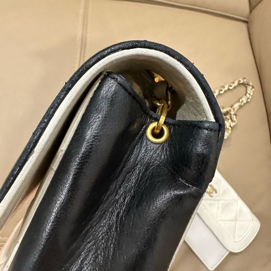 子母包,買一送一的感覺呀😍 #香奈兒#熊貓拼色🐼 #cf #24k金 #chanel-35