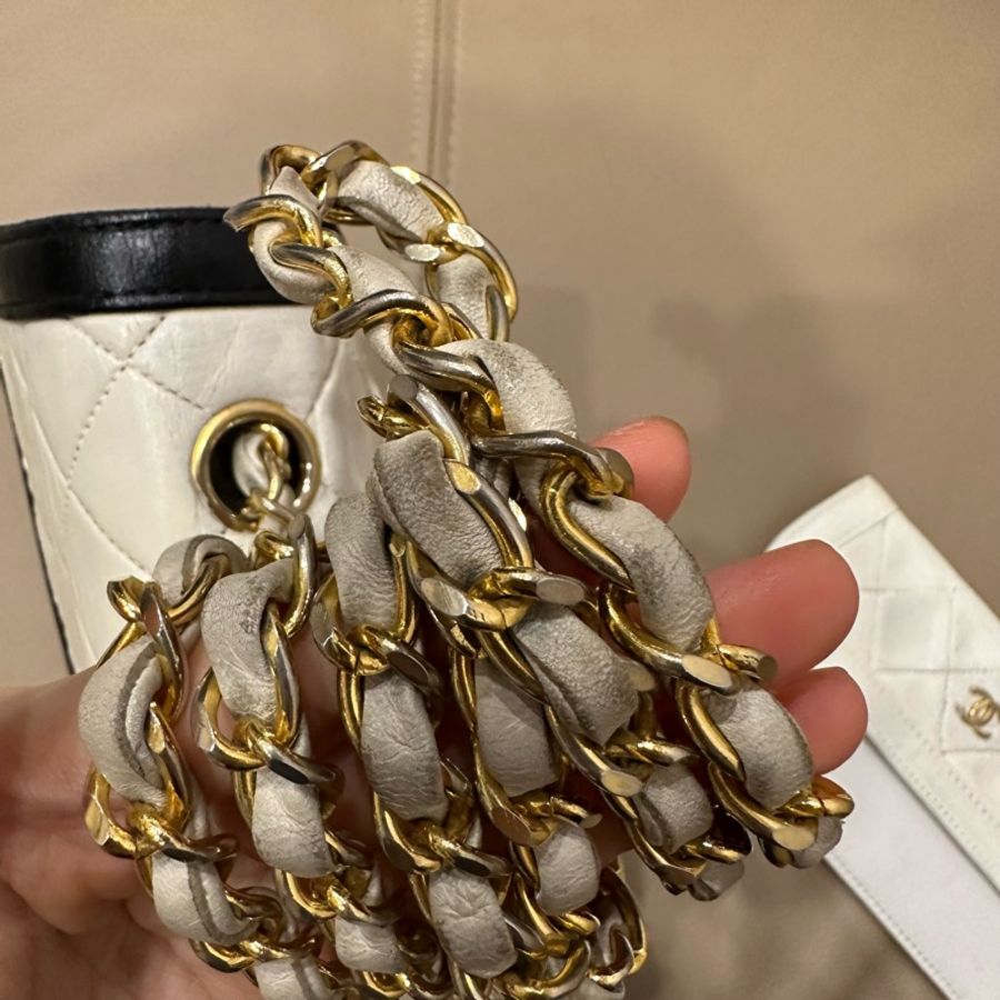 子母包,買一送一的感覺呀😍 #香奈兒#熊貓拼色🐼 #cf #24k金 #chanel-39
