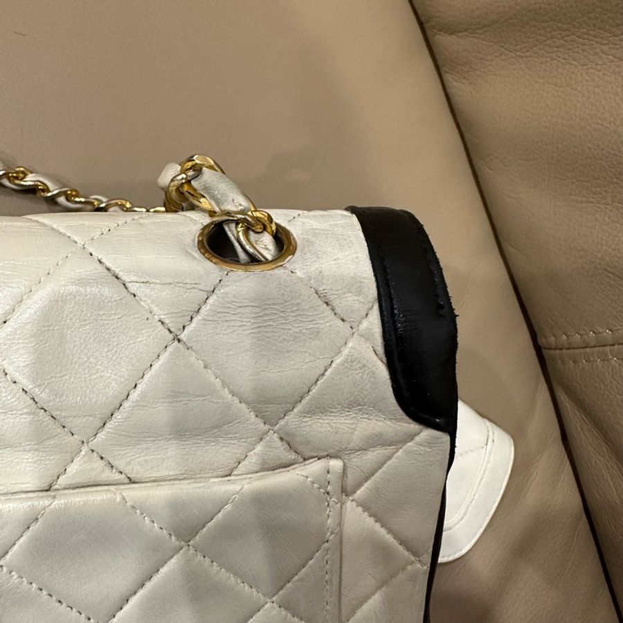 子母包,買一送一的感覺呀😍 #香奈兒#熊貓拼色🐼 #cf #24k金 #chanel-48