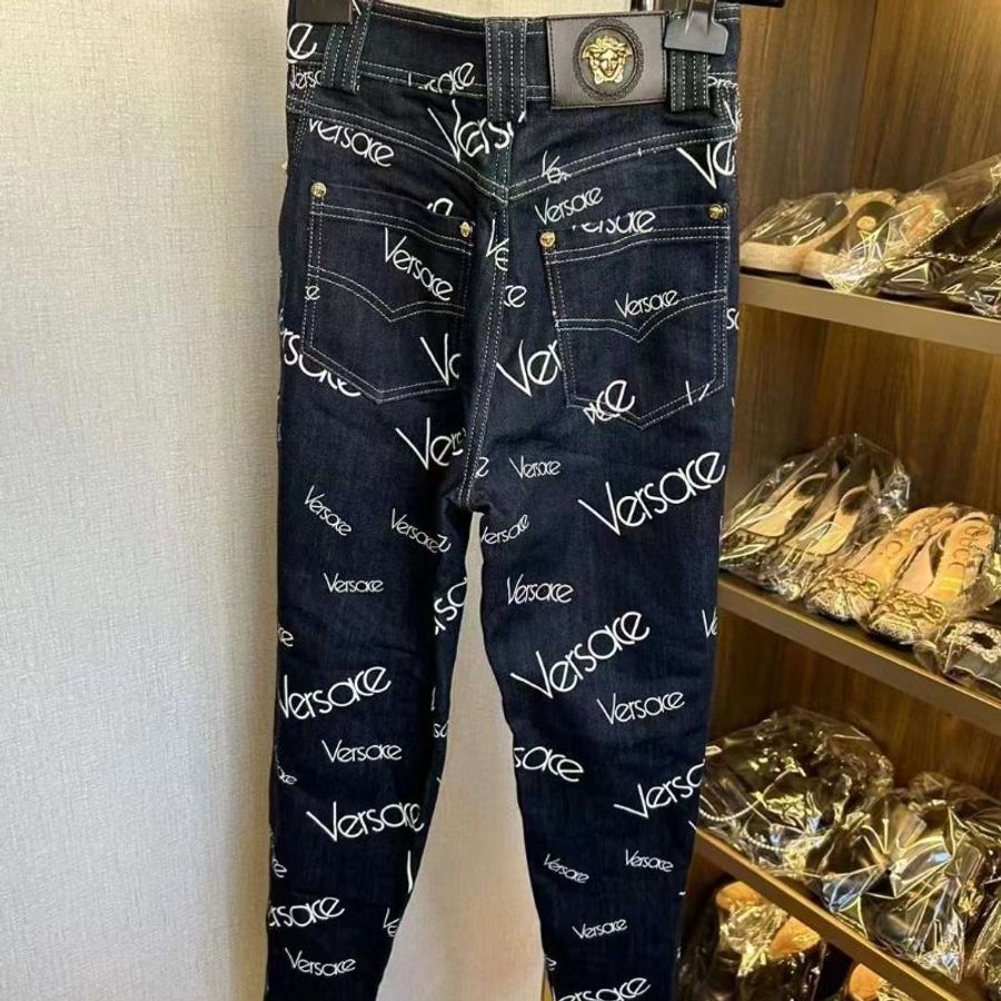VERSACE牛仔褲 尺寸25碼 沒甚麼穿非常新-4