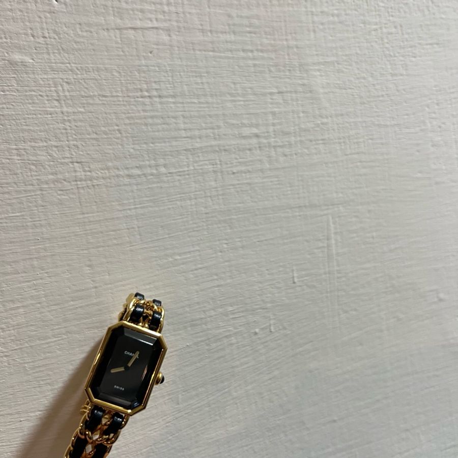 瑞奇二手精品 Chanel 方塊錶 方糖錶 首映錶 L 美品 全配-3