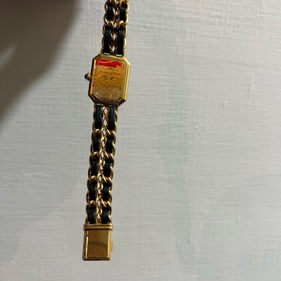 瑞奇二手精品 Chanel 方塊錶 方糖錶 首映錶 L 美品 全配-7